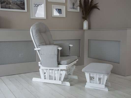 Klasszik Plusz Hintafotel (Fehér - Szürke)