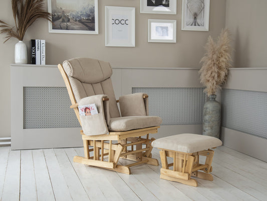 Comfort Plusz Hintafotel (Natúr - Bézs)