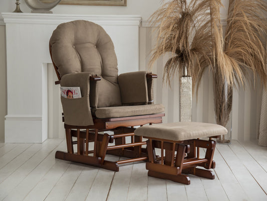 Klasszik Plusz Hintafotel (Sötétbarna-Barna)