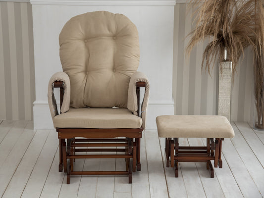 Klasszik Plusz Hintafotel (Sötétbarna - Középbarna)