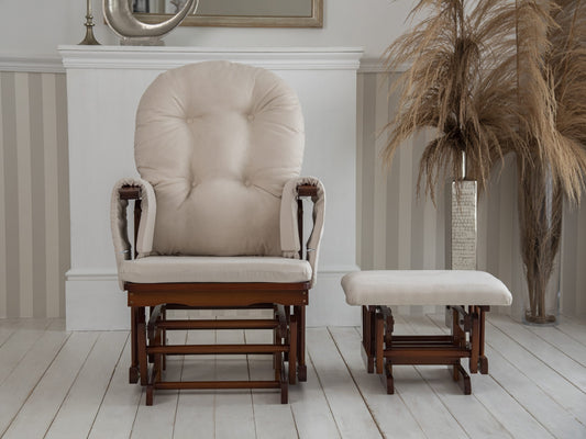 Klasszik Plusz Hintafotel (Barna-Bézs)