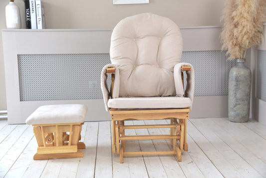 Klasszik Plusz Hintafotel (Natúr-Bézs)