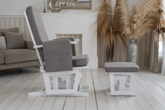 Harmónia Plusz Hintafotel (Szürke-Fehér)