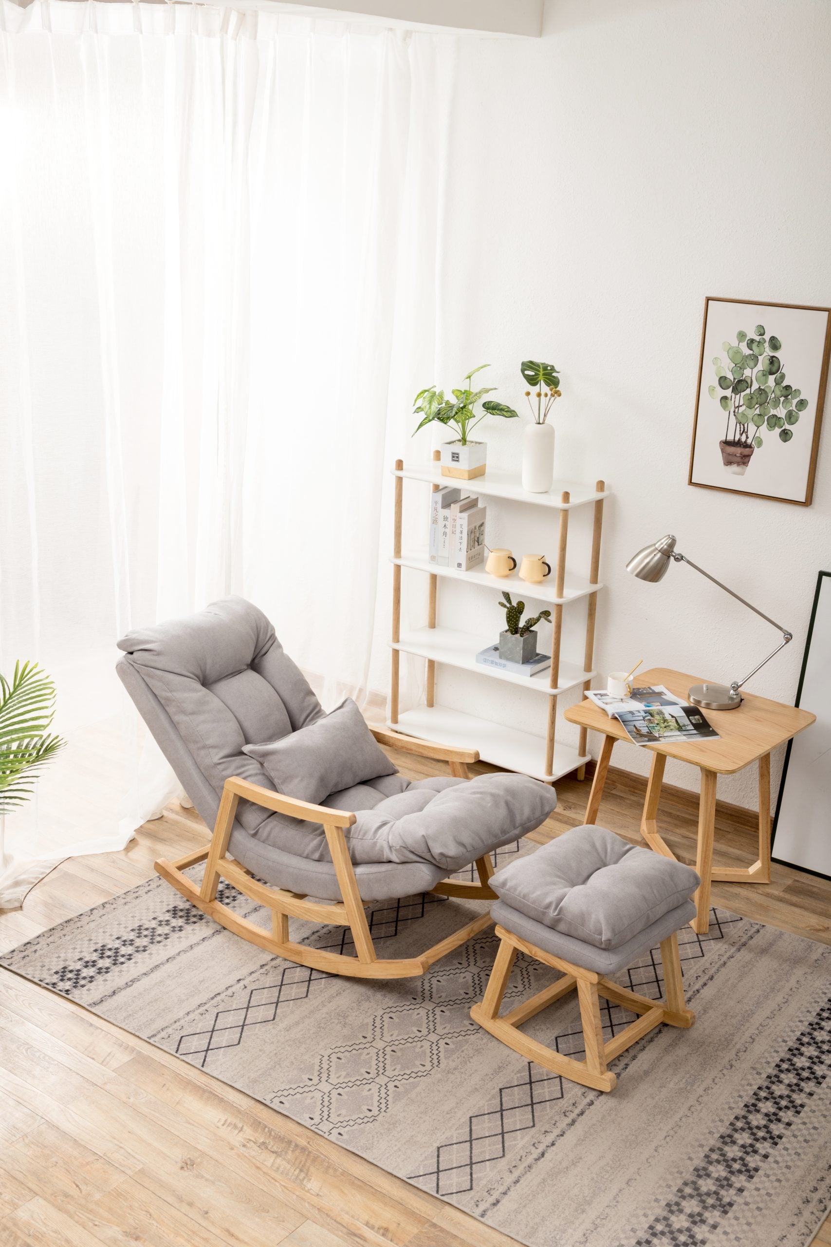 Home Office Dual Fotel (Szürke)