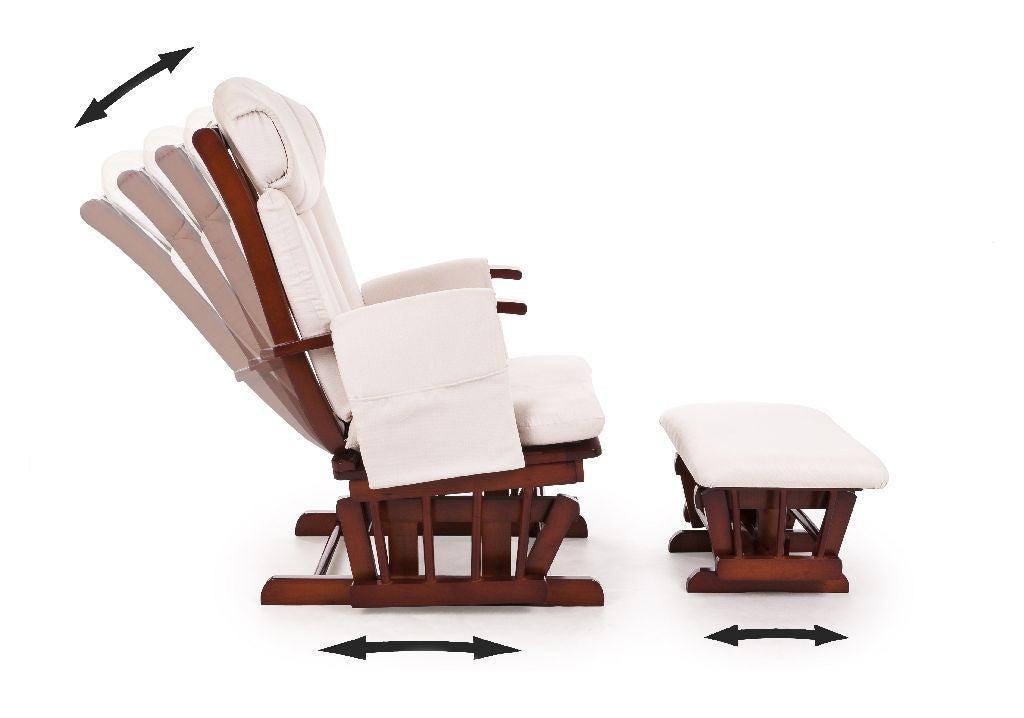Comfort Plusz Hintafotel (Középbarna - Bézs)